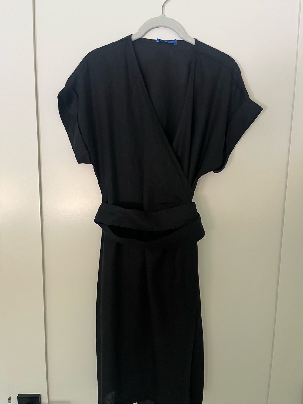 J. McLaughlin - Classic Black Wrap Dress